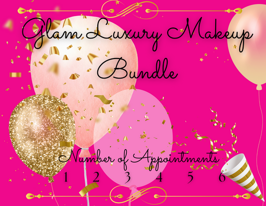 Glam Luxury Makeup Bundle **Please Read Full Description**